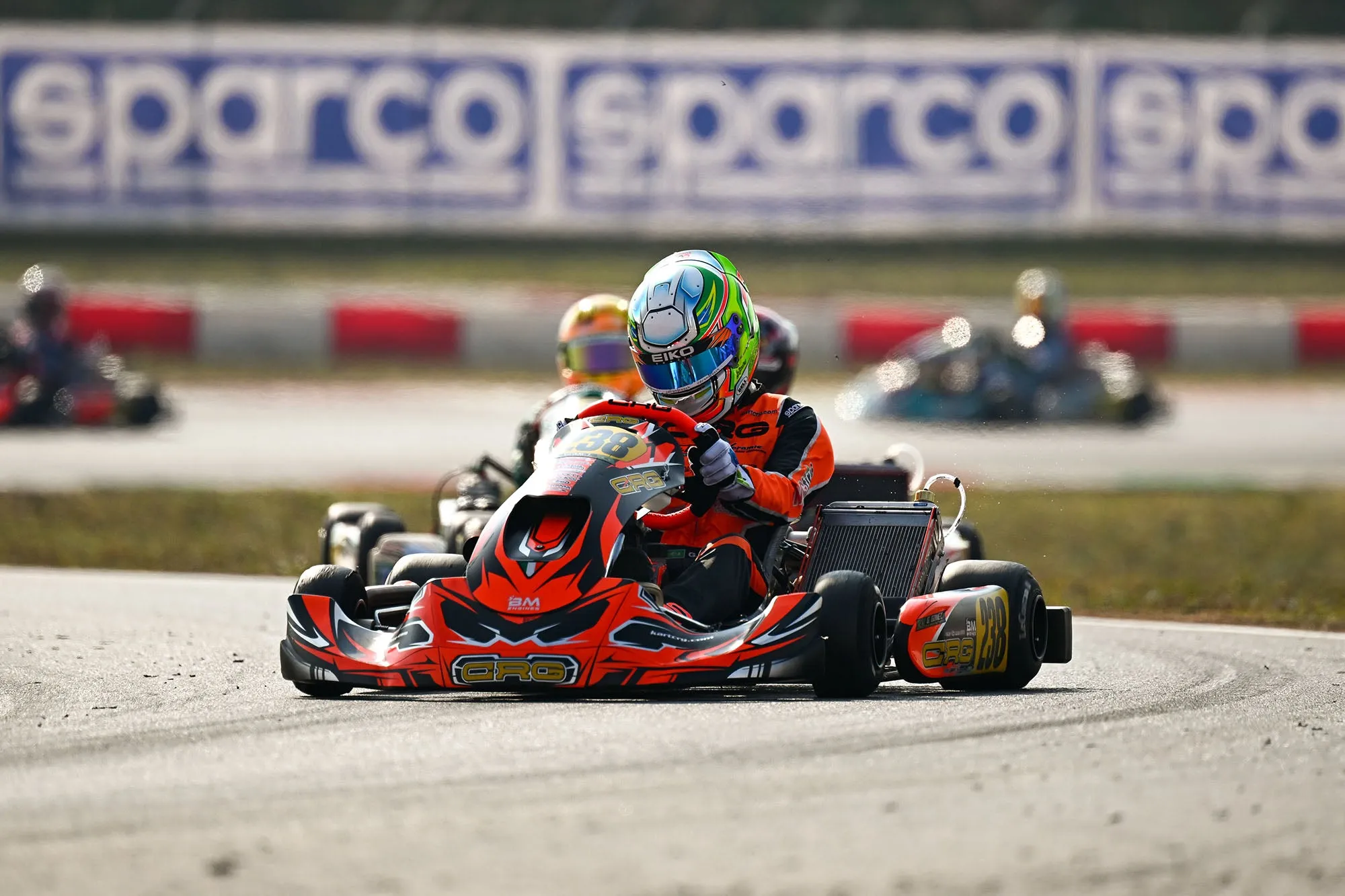 00260NR Sparco CRW Kart-Handschuhe, regenfestes Neopren fr Kartrennen bei nassem Wetter