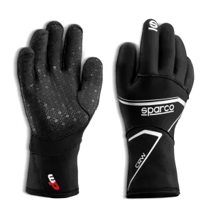 00260NR Sparco CRW Kart-Handschuhe, regenfestes Neopren fr Kartrennen bei nassem Wetter