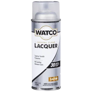 11.25 OZ Lacquer Clear Wood Finish - Satin
