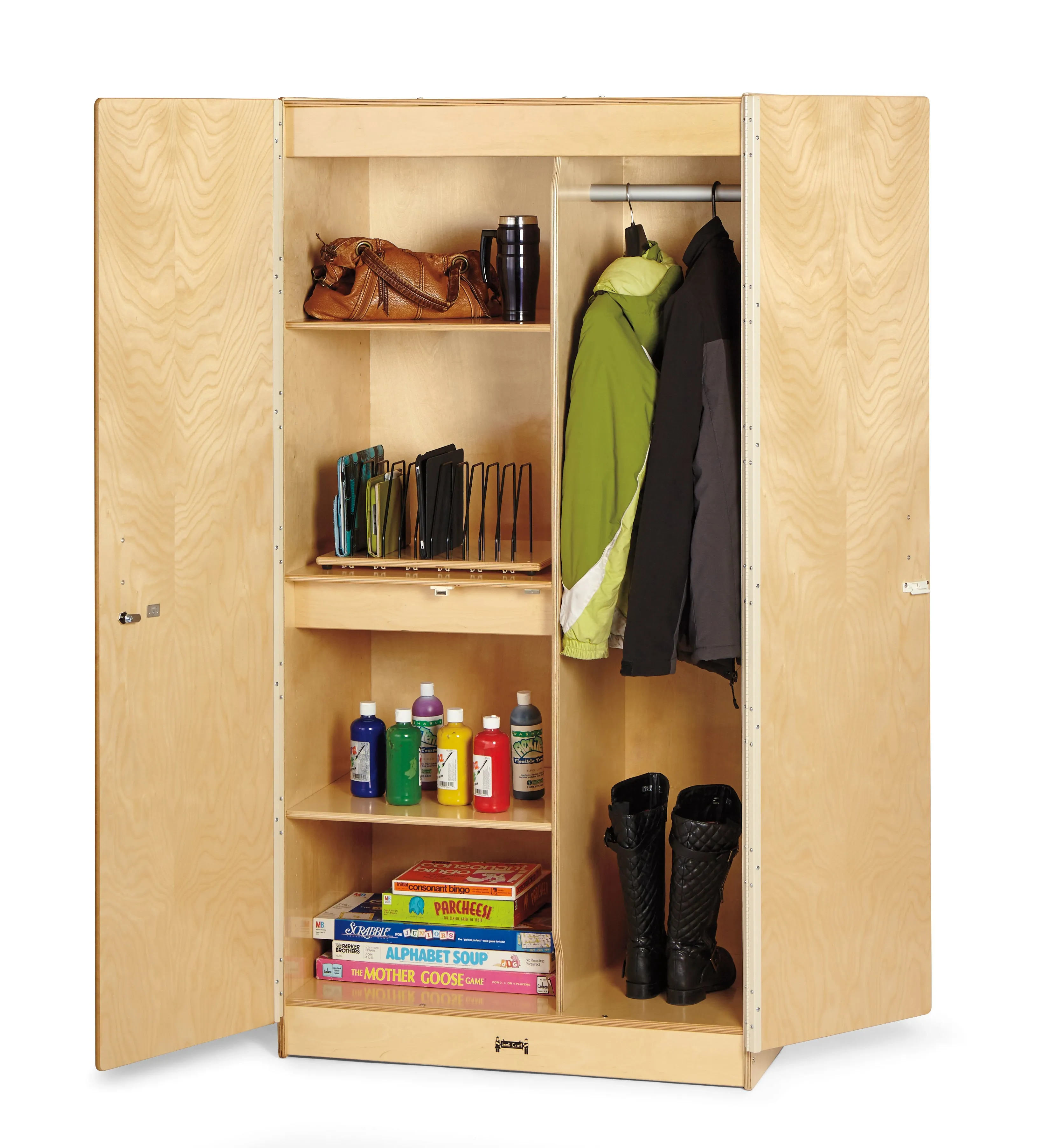 #1572 Jonti-Craft® Wardrobe Closet Deluxe