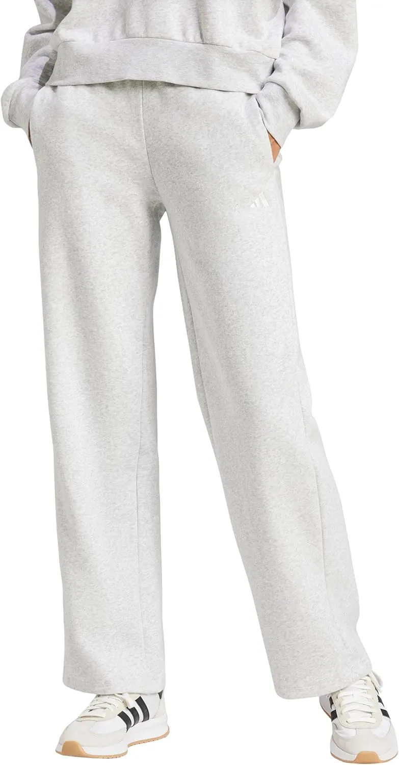 adidas Women's Essentials Small Logo Feel Cozy Open Hem Pants