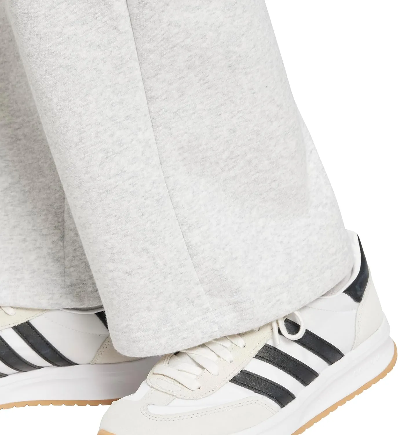 adidas Women's Essentials Small Logo Feel Cozy Open Hem Pants