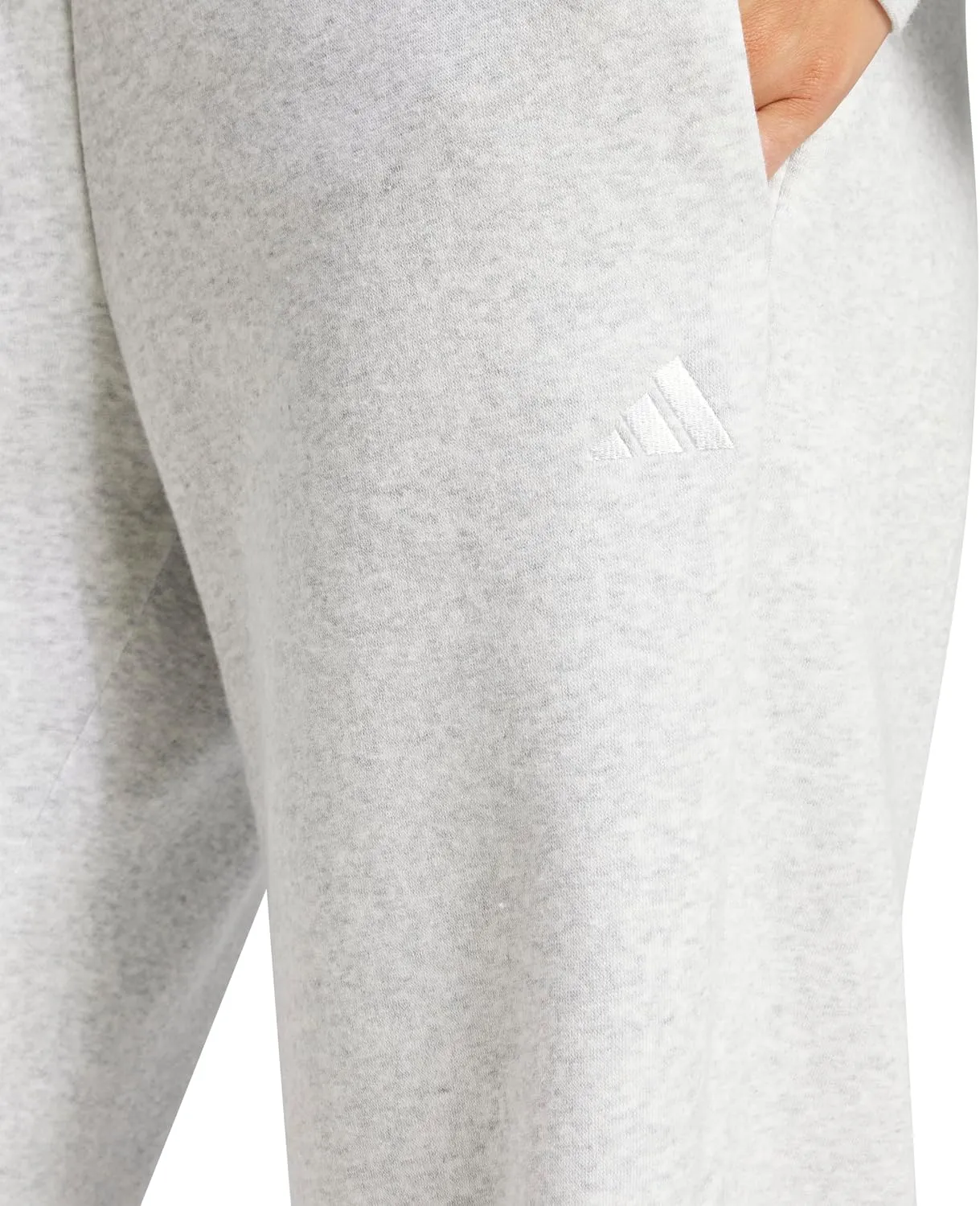 adidas Women's Essentials Small Logo Feel Cozy Open Hem Pants