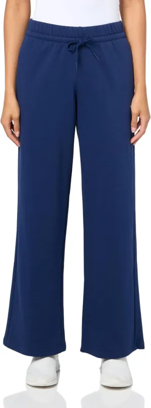 adidas Women's Essentials Small Logo Feel Cozy Open Hem Pants