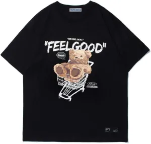 Aelfric Eden Oversized Graphic Tees Men Streetwear Casual Summer Tops Unisex T-Shirt