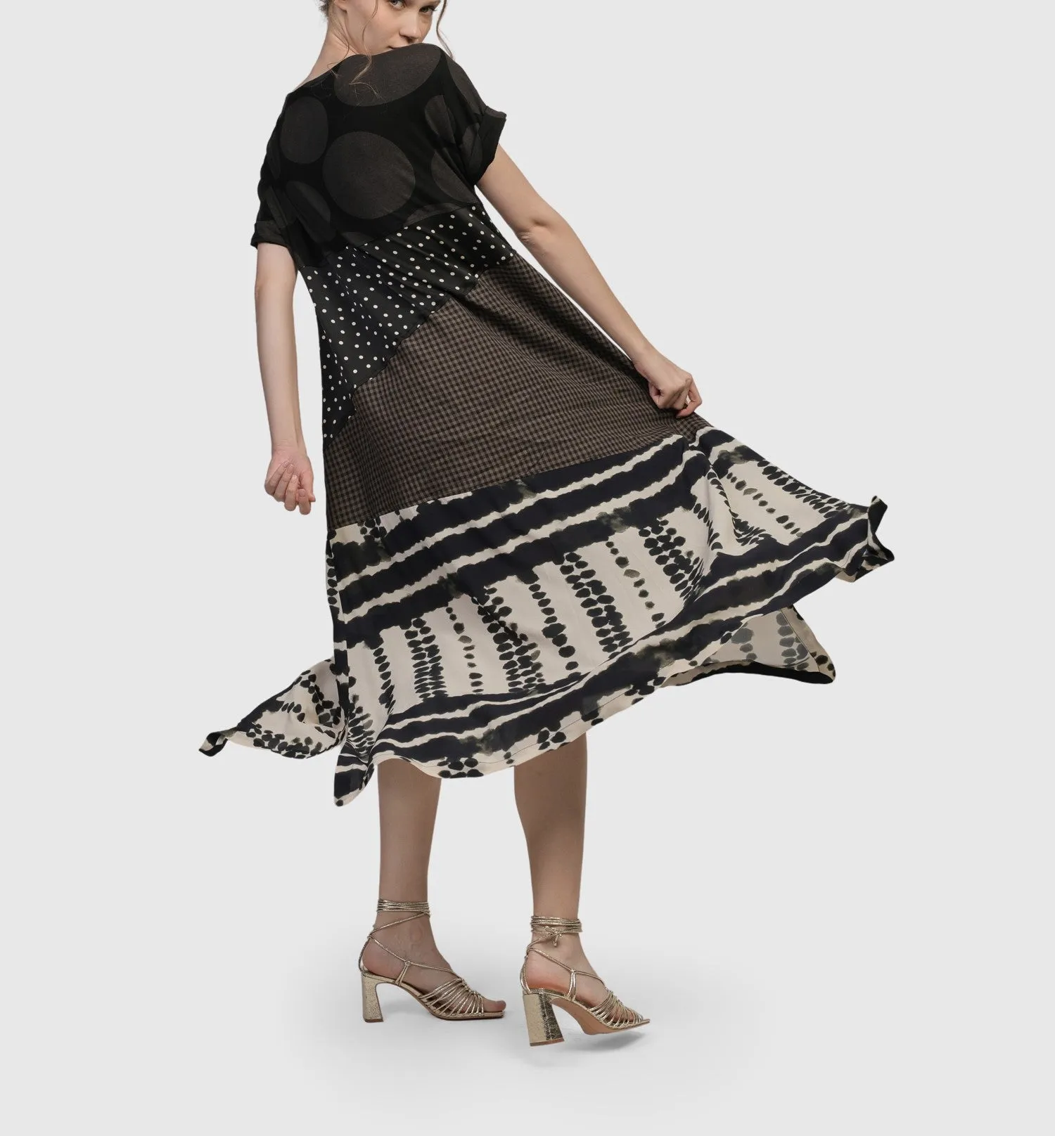 Alembika Dresses -  Lost City T-Shirt Dress, Savanna FINAL SALE ITEM