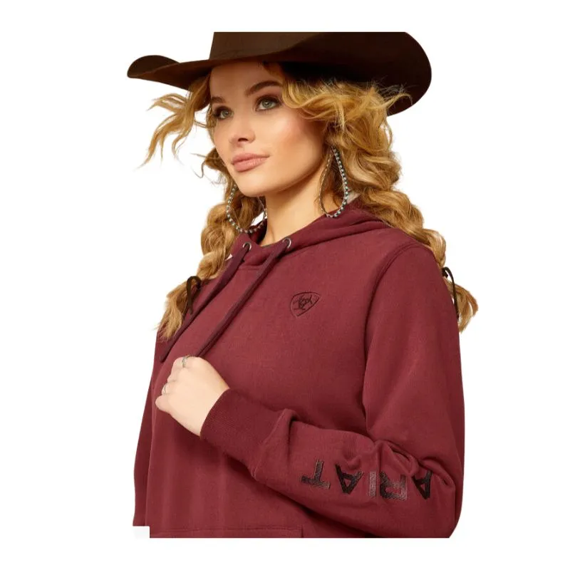 Ariat Women's 2.0 Long Sleeve Hoodie -  Tawny Port