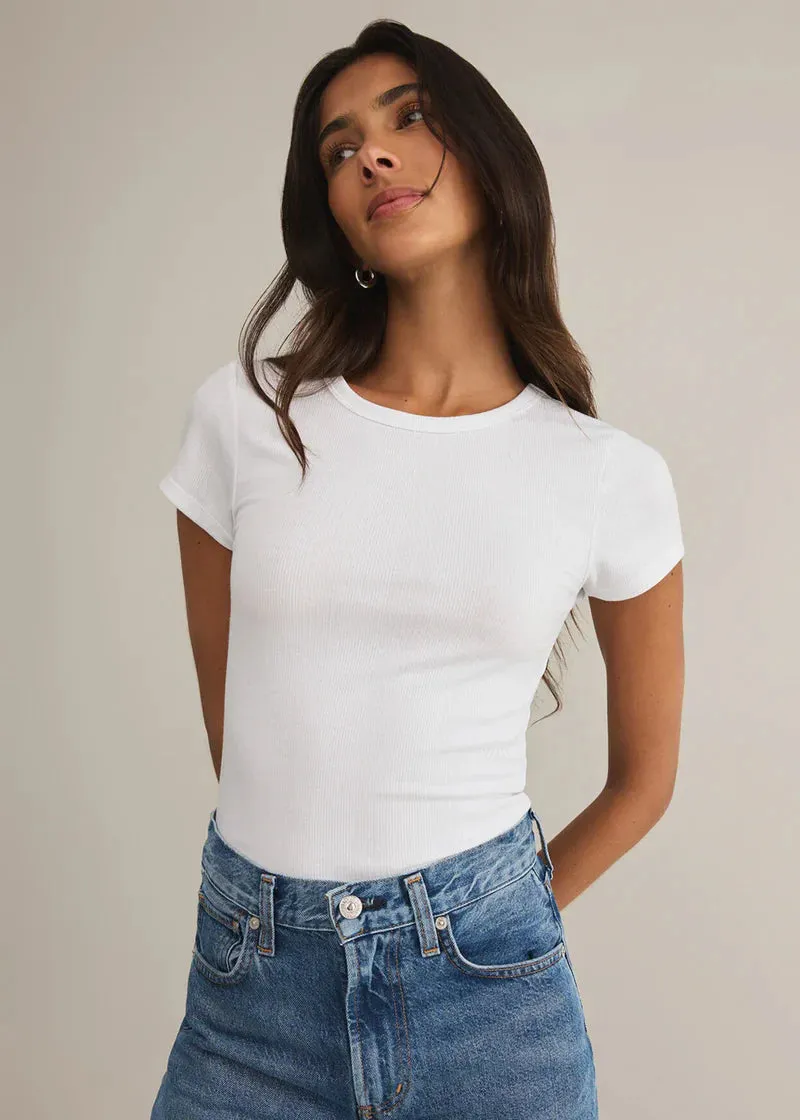 Avery Fitted Rib Tee