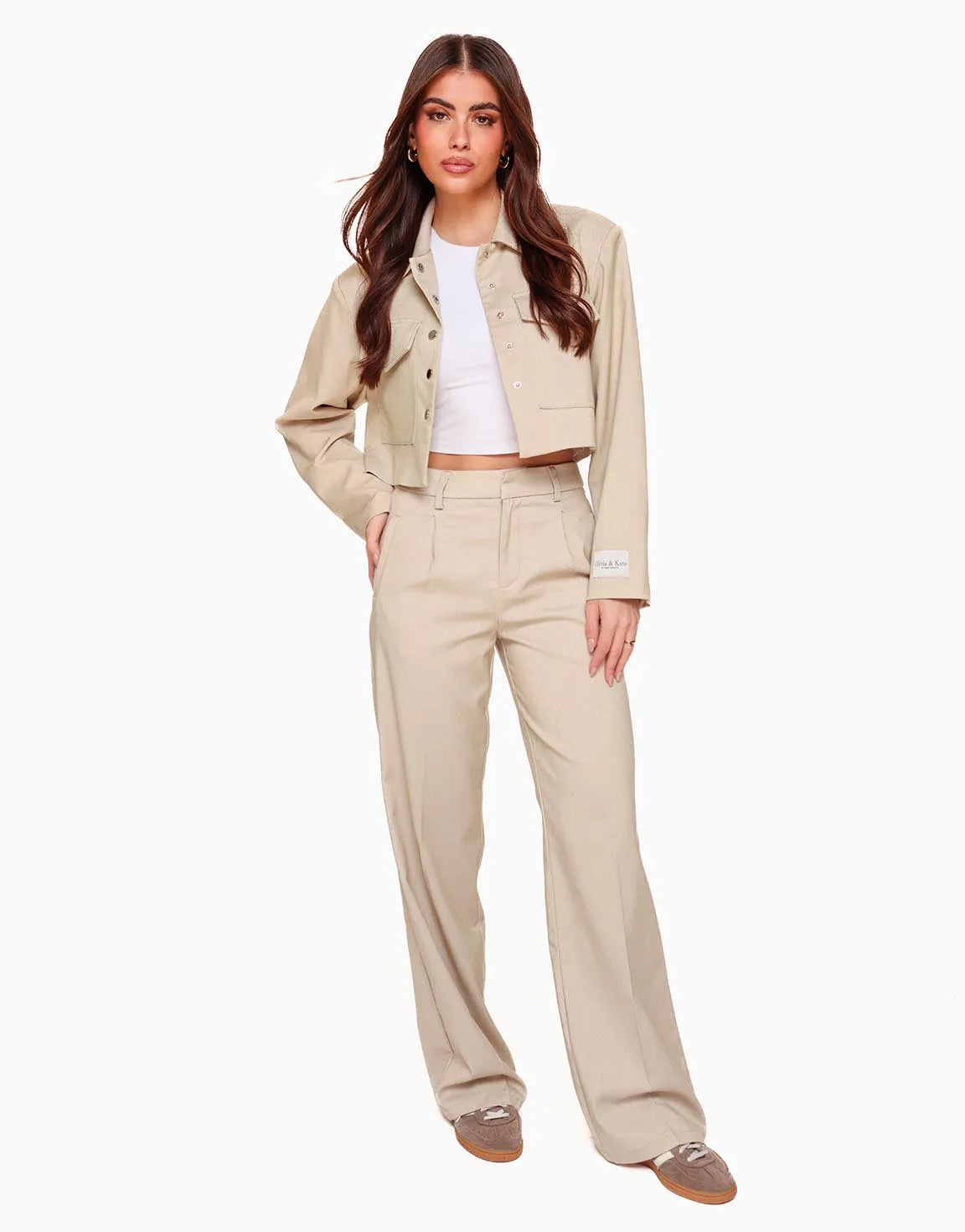 Beige STUDIO Cropped - Jasje