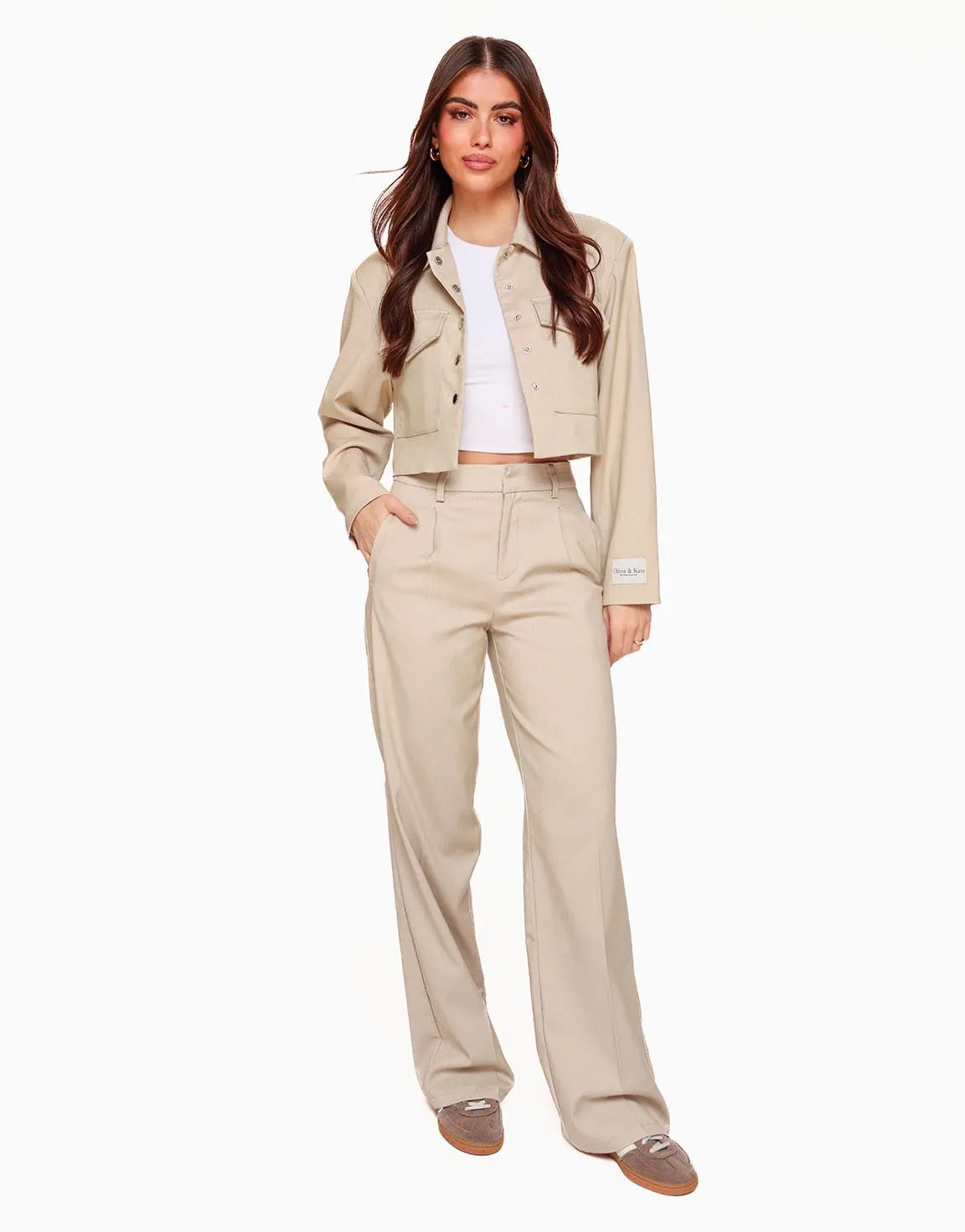 Beige STUDIO Cropped - Jasje