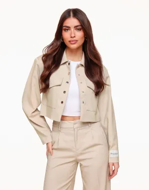 Beige STUDIO Cropped - Jasje