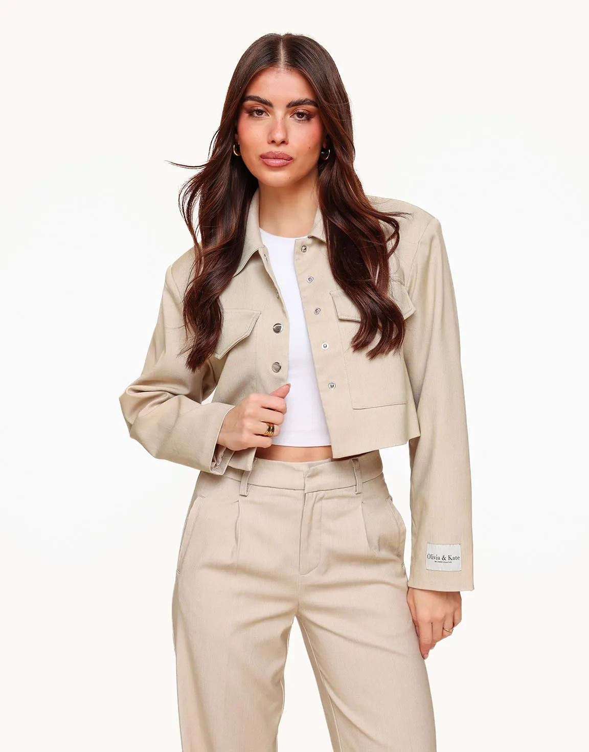 Beige STUDIO Cropped - Jasje