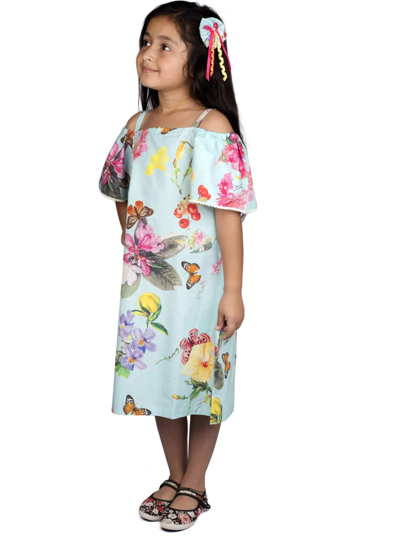 BLOSSOMS OFF SHOULDER