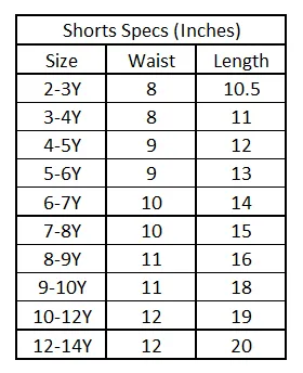 Boys Denim rigid Short-Light Blue
