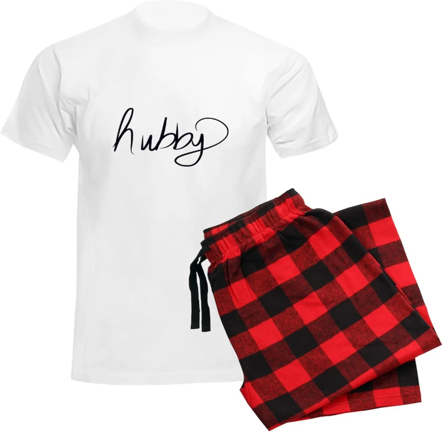 CafePress Hubby Pajamas Men's Novelty Light Pajama Set, Comfortable PJ Sleepwear