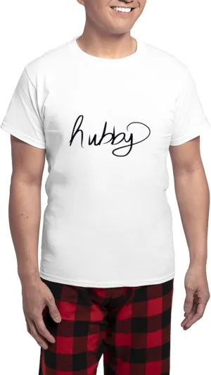 CafePress Hubby Pajamas Men's Novelty Light Pajama Set, Comfortable PJ Sleepwear