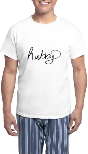 CafePress Hubby Pajamas Men's Novelty Light Pajama Set, Comfortable PJ Sleepwear