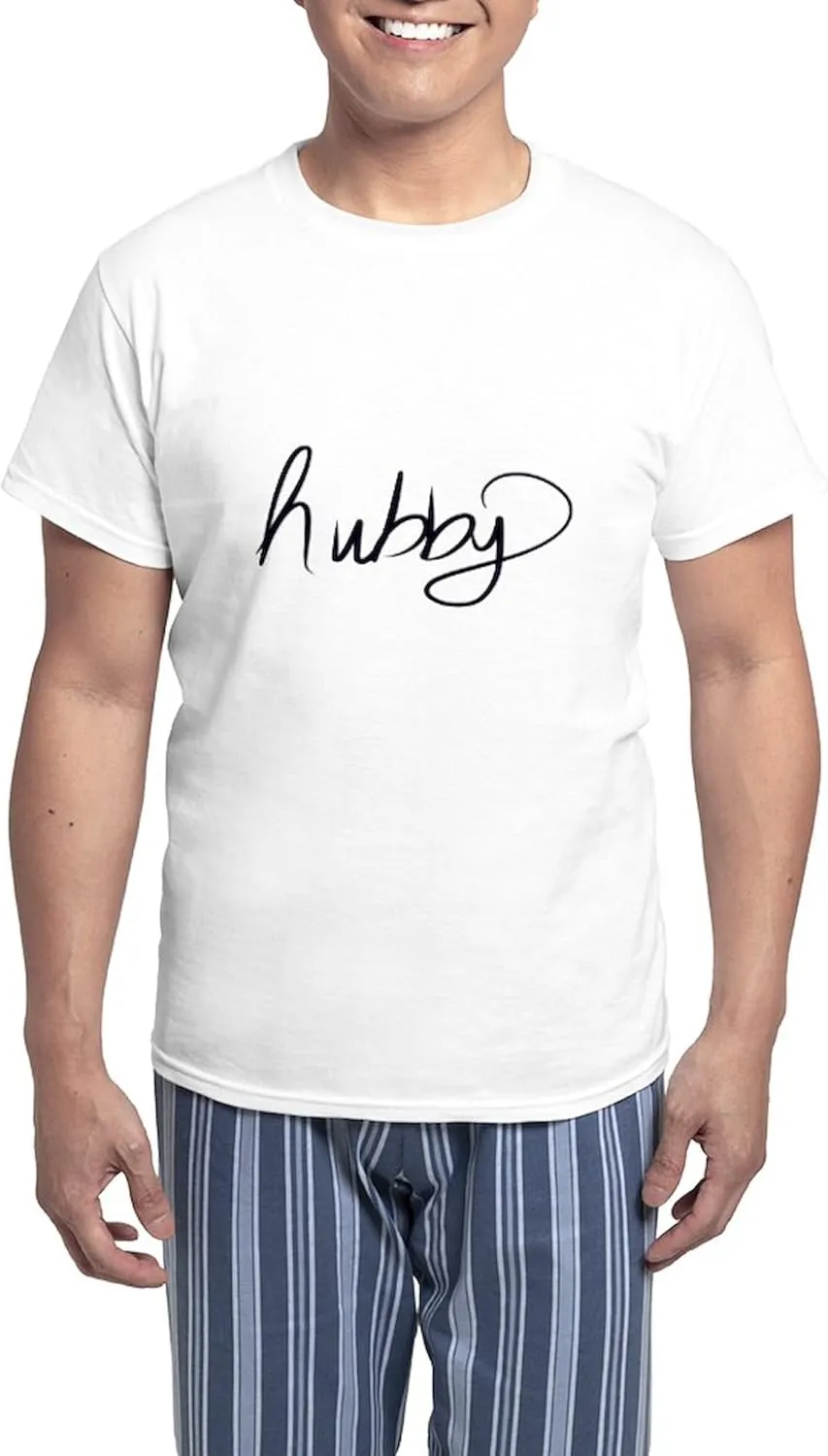 CafePress Hubby Pajamas Men's Novelty Light Pajama Set, Comfortable PJ Sleepwear