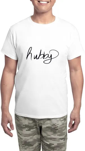 CafePress Hubby Pajamas Men's Novelty Light Pajama Set, Comfortable PJ Sleepwear