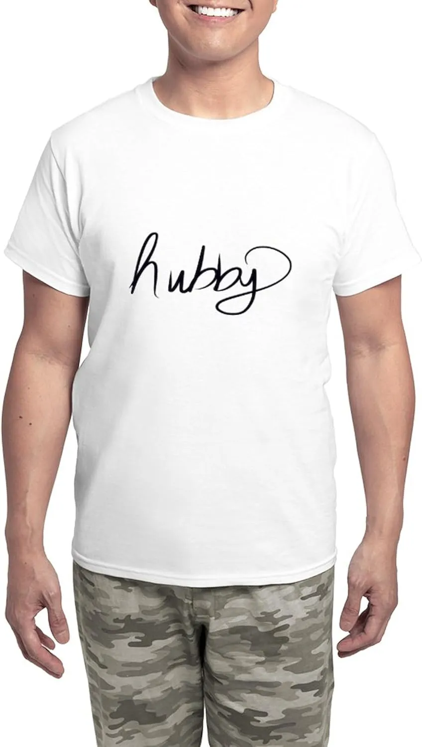 CafePress Hubby Pajamas Men's Novelty Light Pajama Set, Comfortable PJ Sleepwear