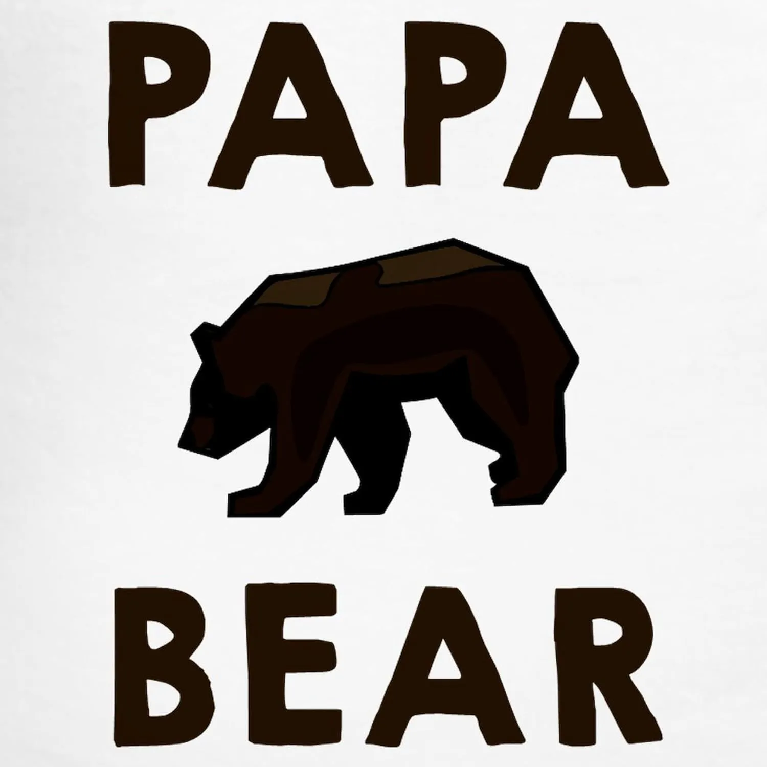 CafePress Papa Bear Pajamas Men's Novelty Light Pajama Set, Comfortable PJ Sleepwear