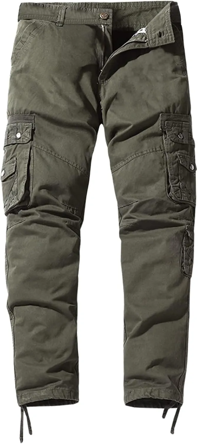 Cargo Pants for Men Joggers Pants Casual Gym Workout Track Pants Comfortable Slim Fit Tapered Sweatpants with Pockets