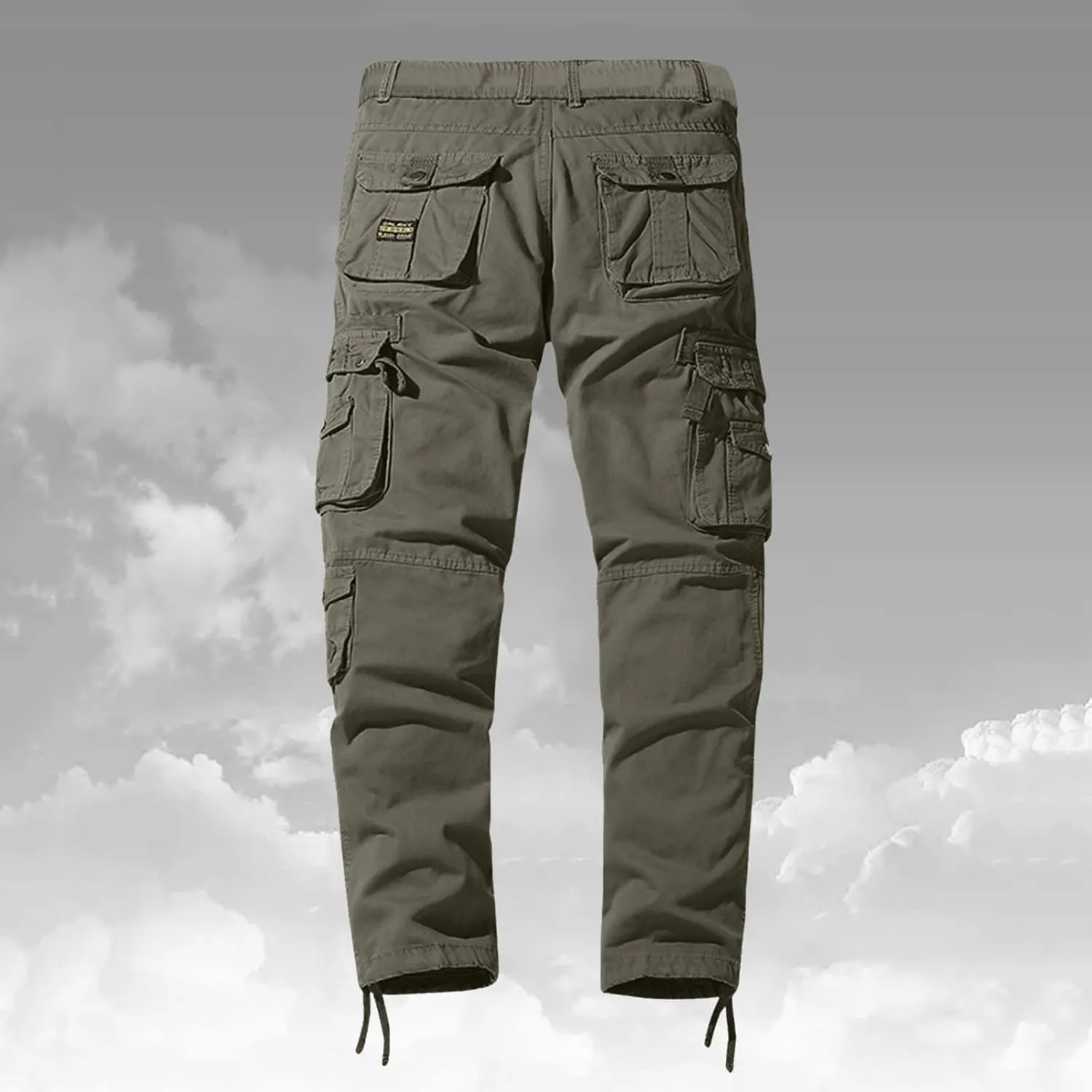 Cargo Pants for Men Joggers Pants Casual Gym Workout Track Pants Comfortable Slim Fit Tapered Sweatpants with Pockets