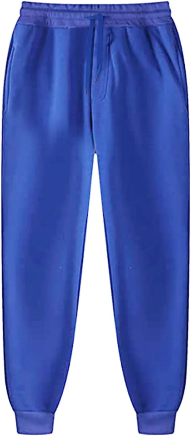 Cargo Pants for Men Relaxed Fit Mens Cargo Pants Stretch Elastic Waist Jogger Sports Pants Drawstring Sports Trousers
