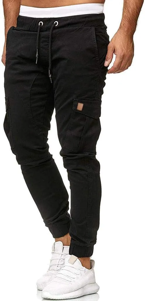 Cargo Sweatpants for Men Mens Lounge Pants Casual Athletic Pants with Pockets Cargo Pants for Men Sweat Pants Fashion