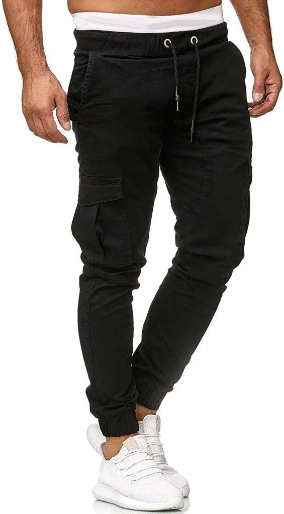 Cargo Sweatpants for Men Mens Lounge Pants Casual Athletic Pants with Pockets Cargo Pants for Men Sweat Pants Fashion