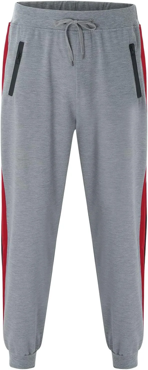 Cargo Trousers for Men Joggers Casual Closed Bottom Lounge Pants Gym Sweatpants with Pockets Men's Joggers Sweatpants