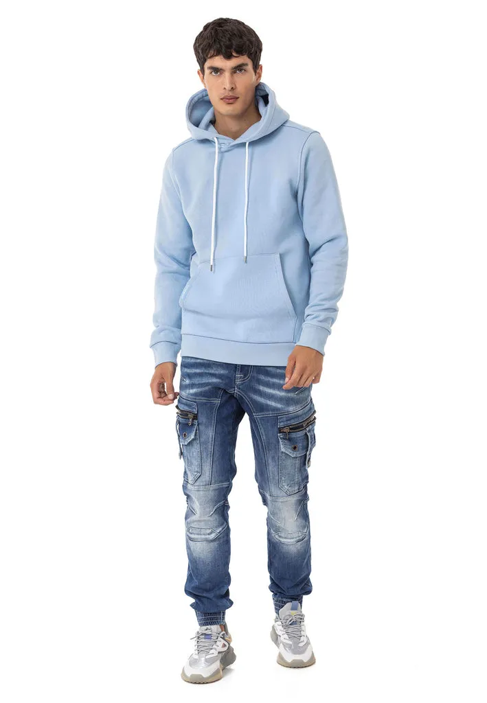 CD845 Comfortable Cut Men's Jean Trousers