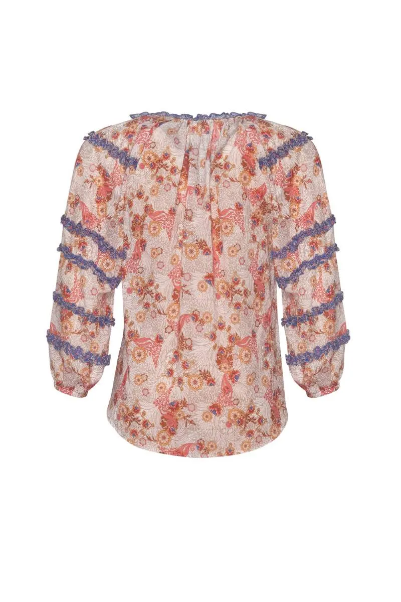 Ceramist Blouse in Multi LS2405 by Loobies Story