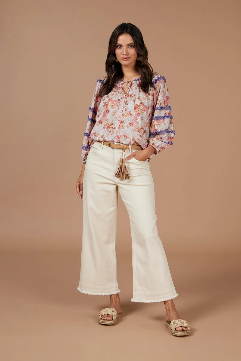 Ceramist Blouse in Multi LS2405 by Loobies Story