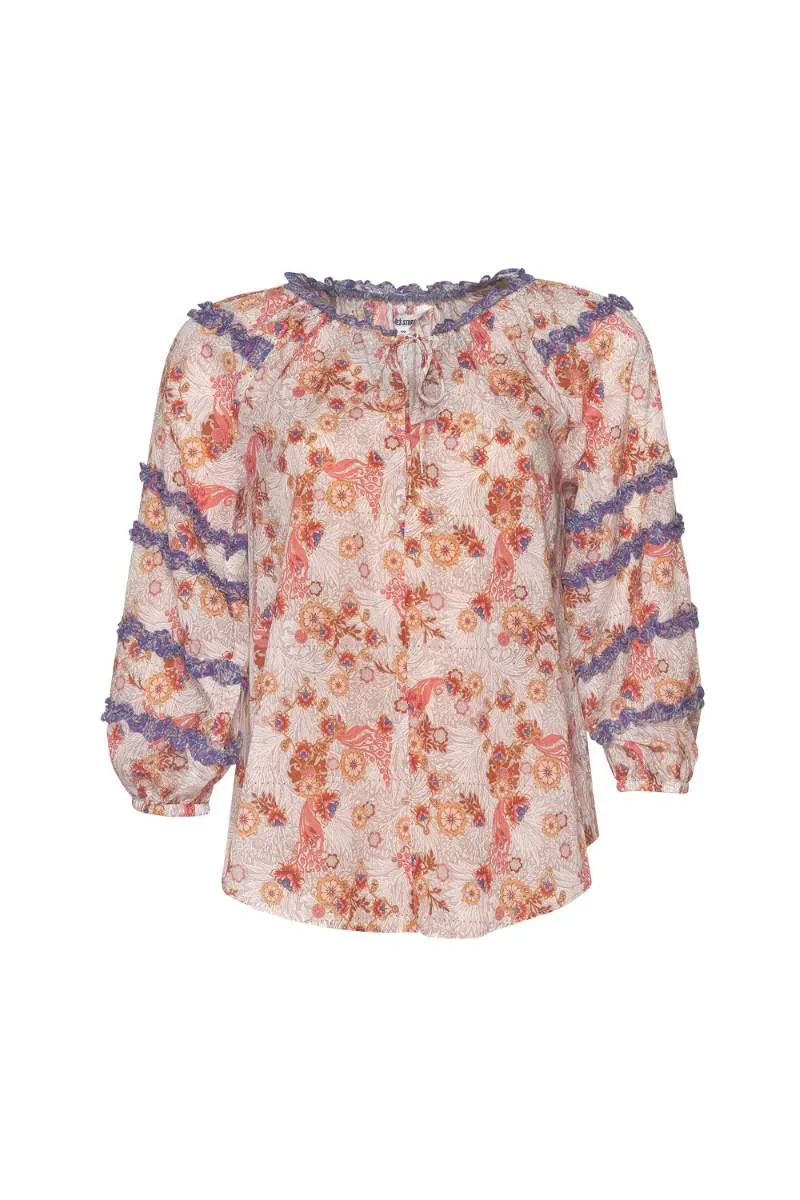 Ceramist Blouse in Multi LS2405 by Loobies Story