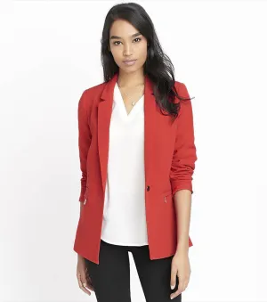 Classic Fitted Blazer Too Hot