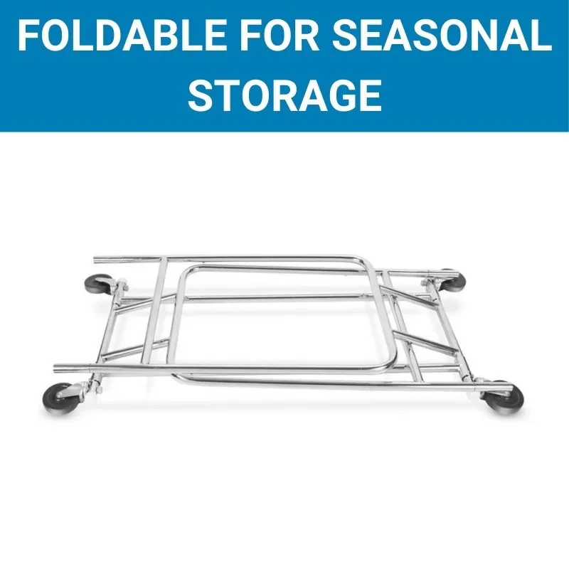 Clothing Rack Double Bar 48"-72"L x 56"-65"H, 200 lbs Weight Capacity