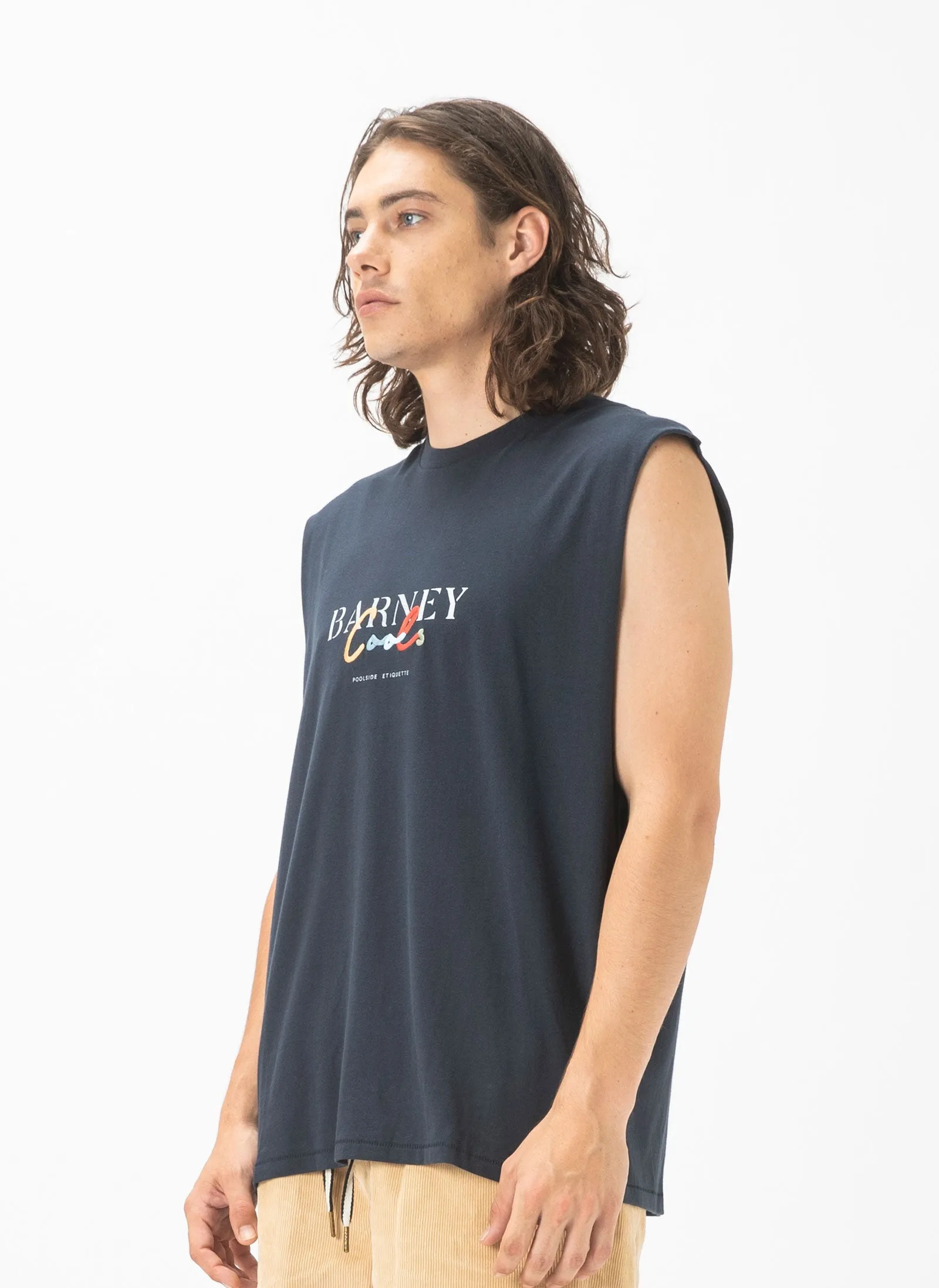 Colour Script Muscle Tee Slate