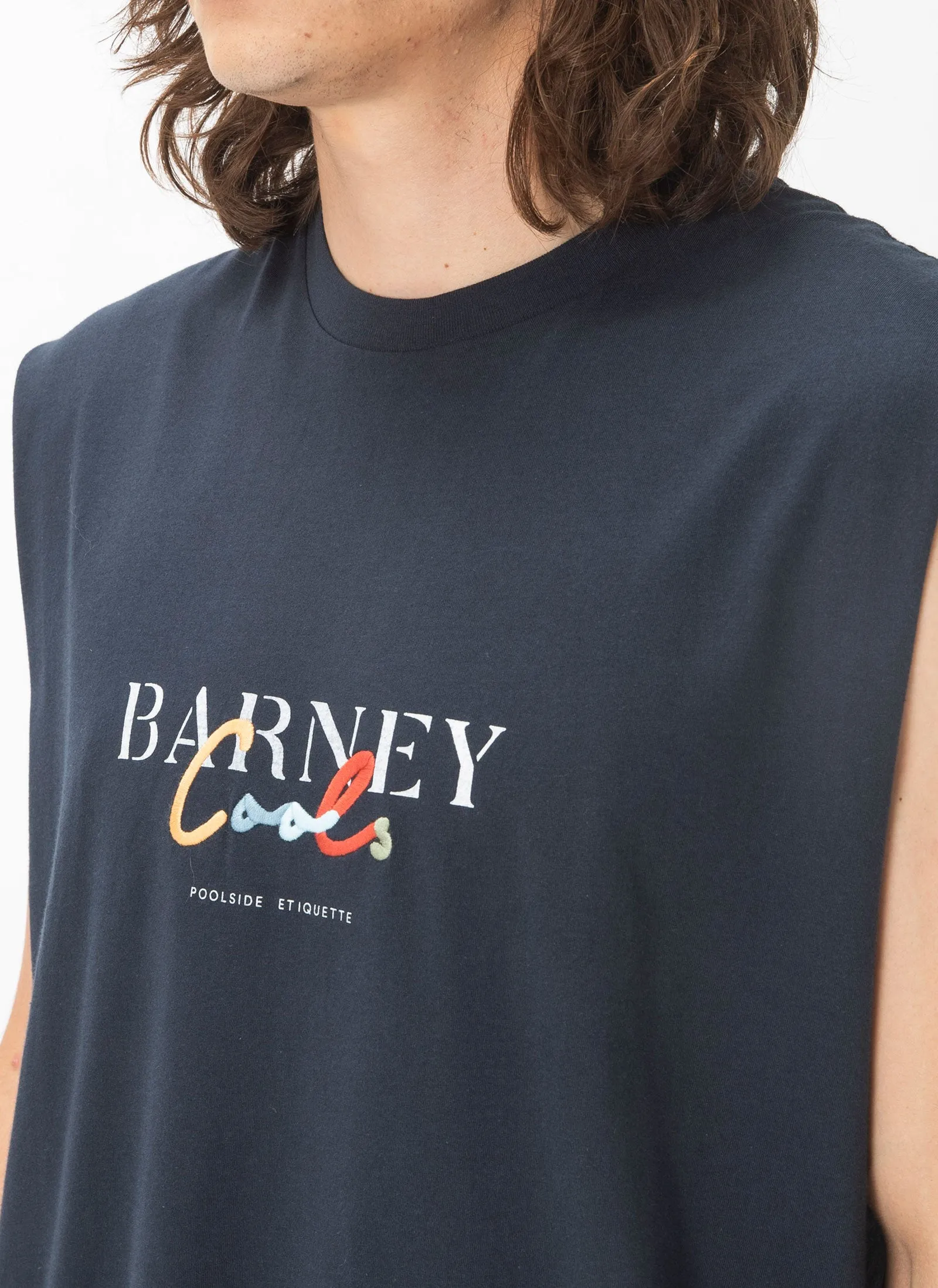 Colour Script Muscle Tee Slate