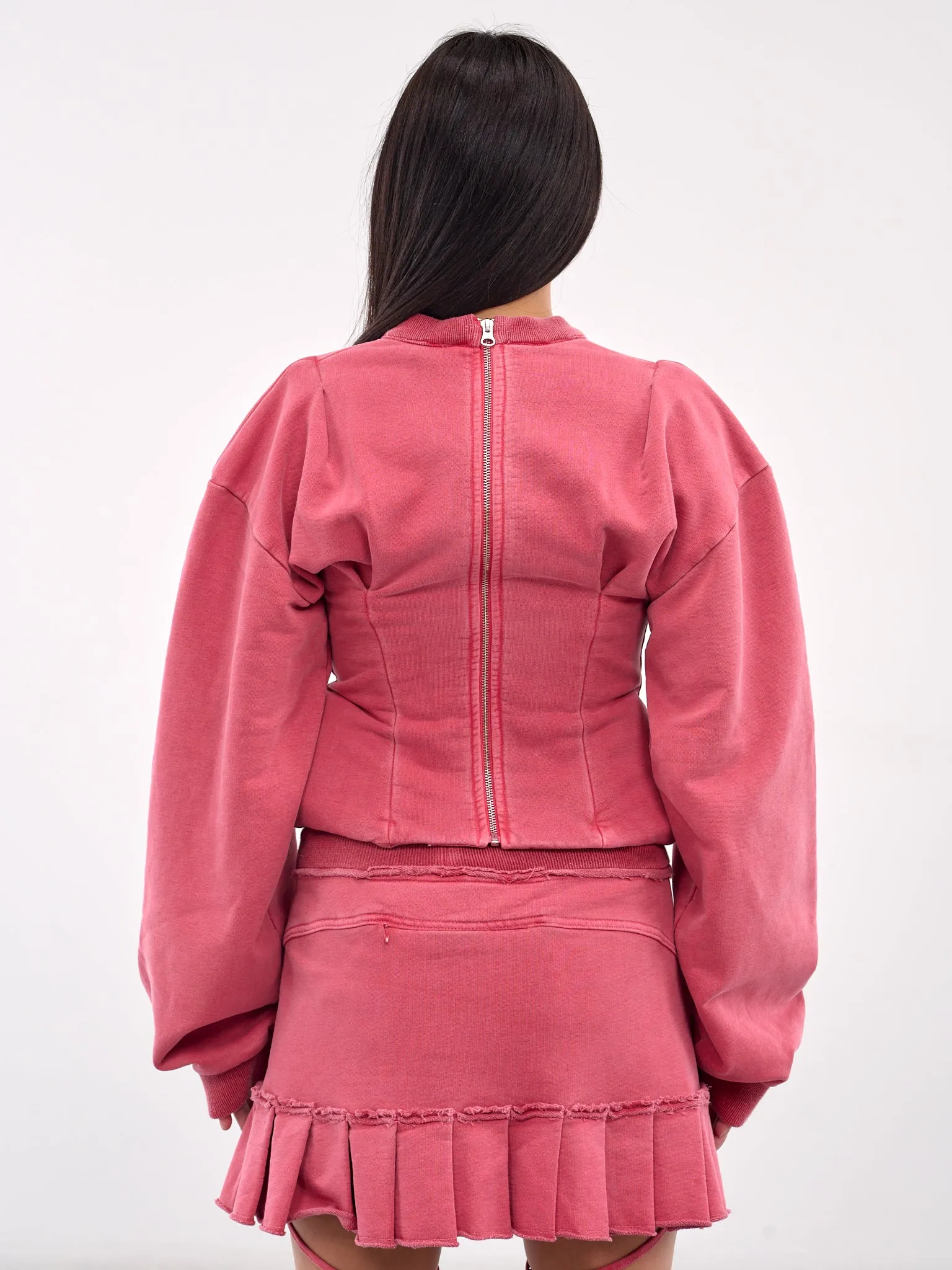 Corset Crewneck (809-712-MODIFIED-RED)
