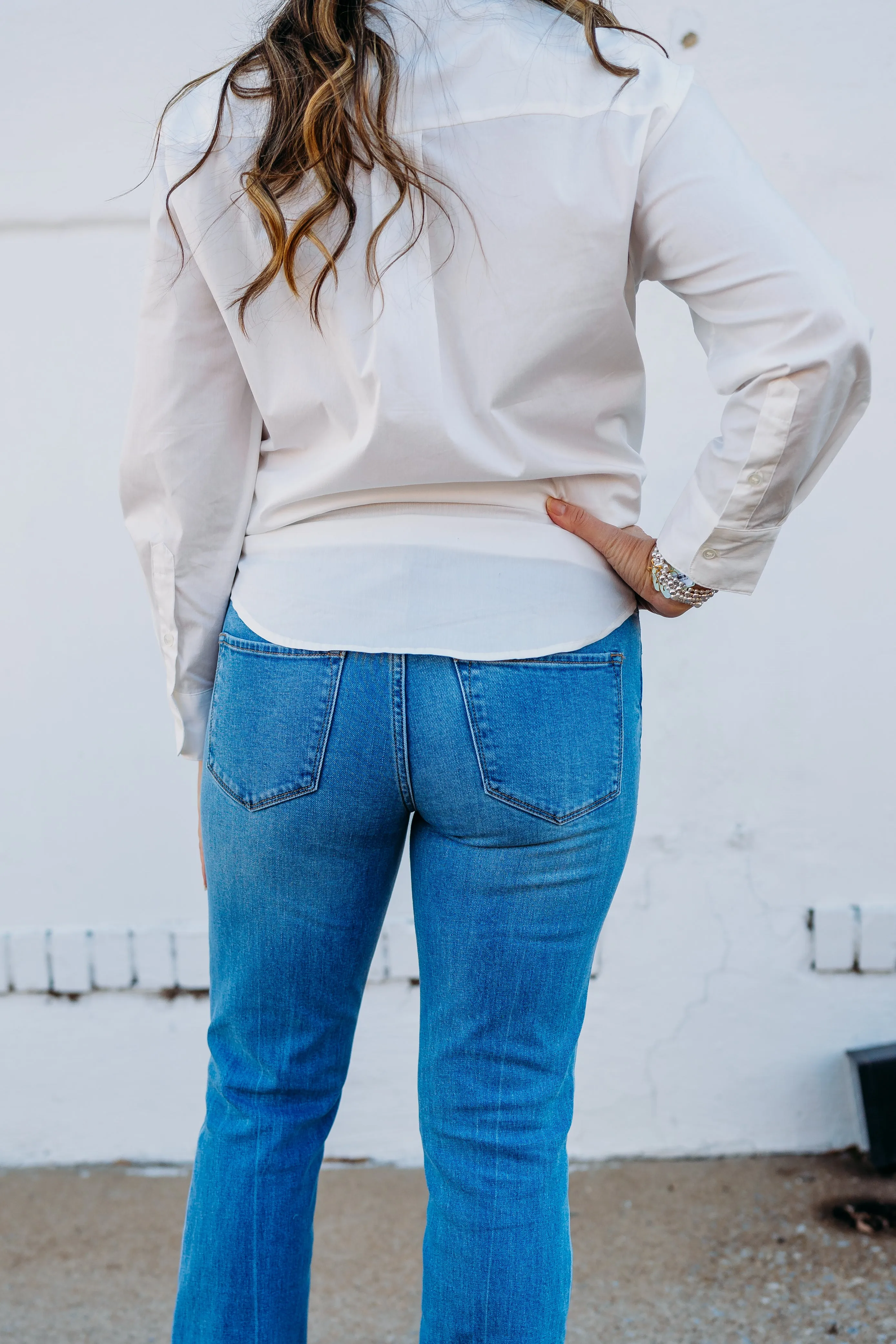 Dear John: Lola Blouse in Off White