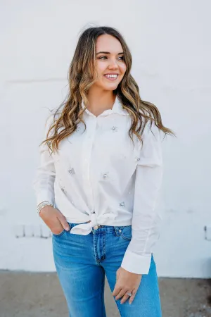 Dear John: Lola Blouse in Off White