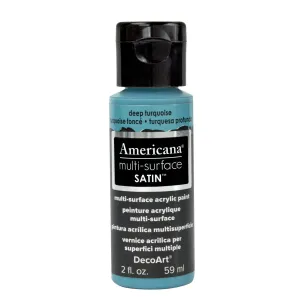 DecoArt Americana Multi-Surface 2oz - Deep Turquoise