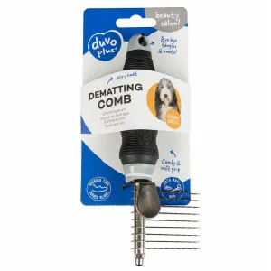 Dematting comb short blades 9 Short Blades black/grey