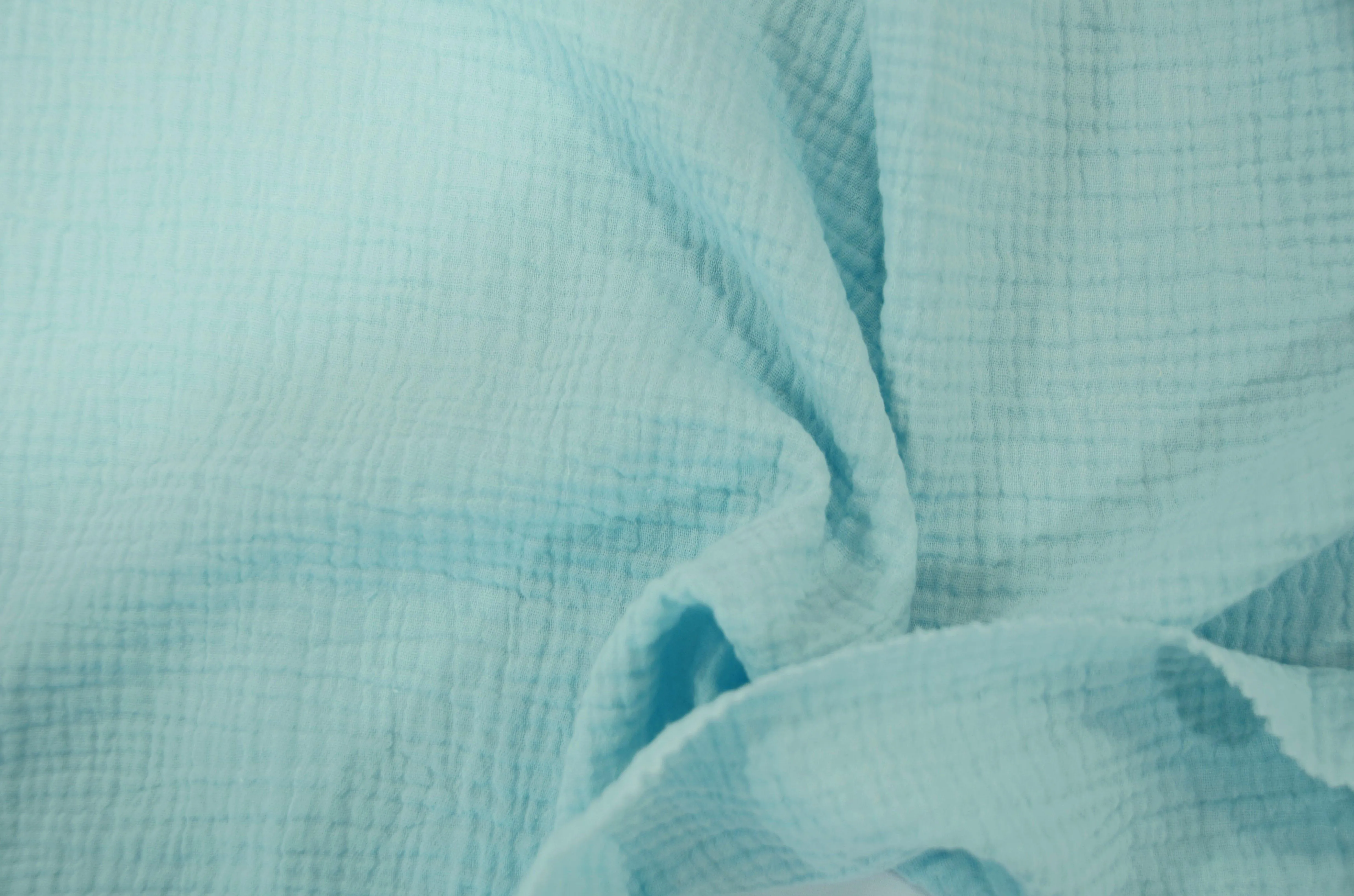 Double Layer Cotton Gauze Fabric | Soft Double Layer Muslin | 48" Wide | Double Cotton Gauze Fabric |