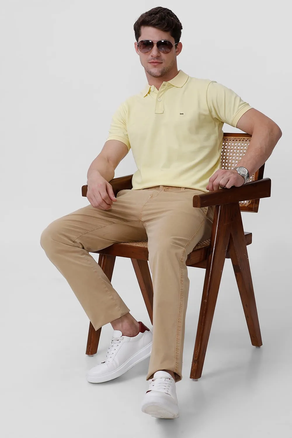 Drift Fit Cotton Stretch Trouser