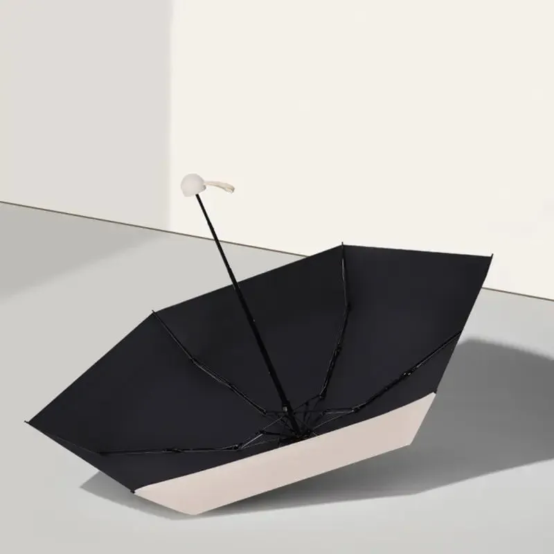 Dual use Capsule Umbrella Rainproof Sun Protection