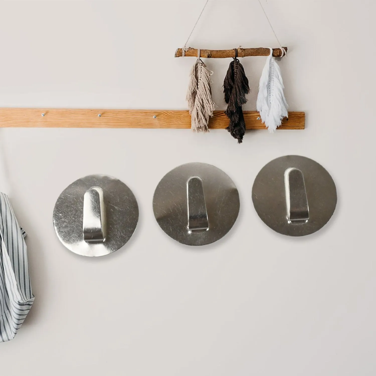 Durable Wall Hooks for Hanging Towels, Coats, and More