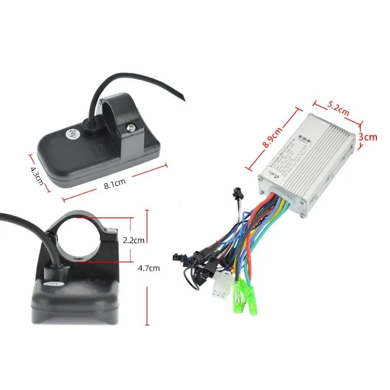 Electric Bike Scooter Display Controller Set