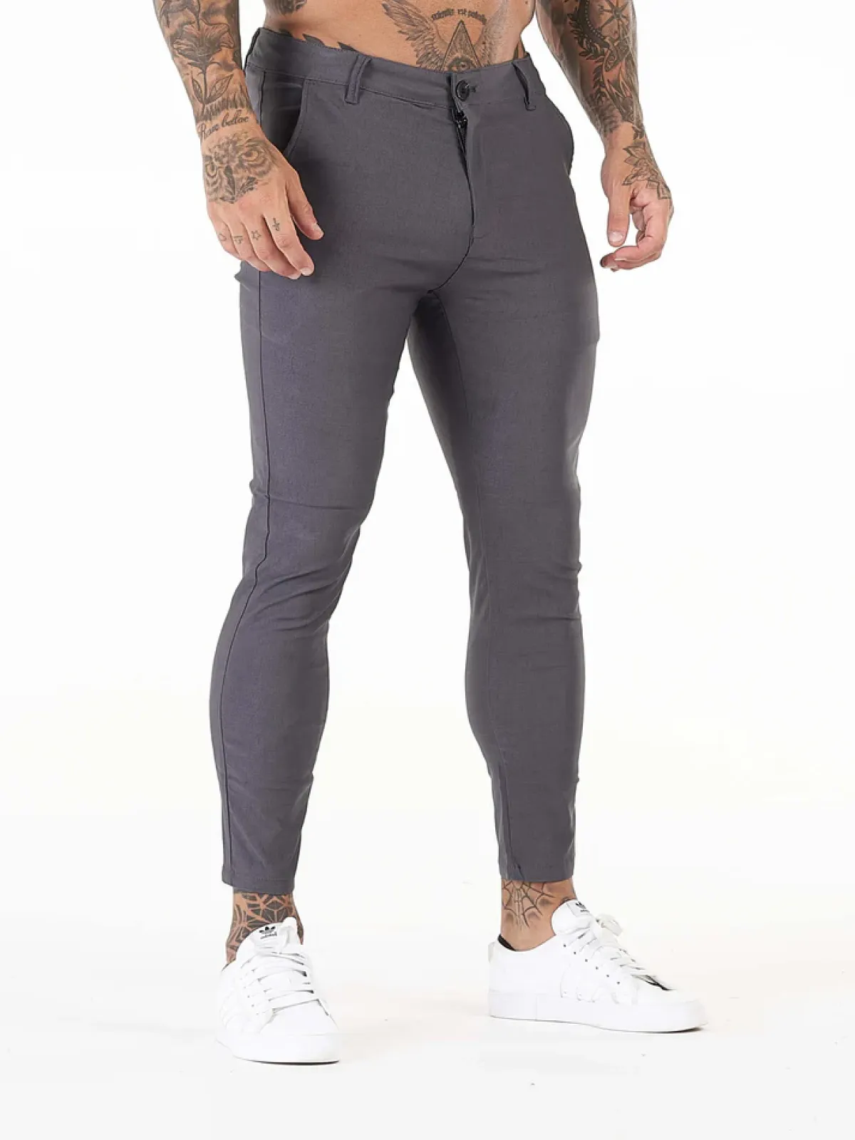 ENZO TROUSERS | GREY